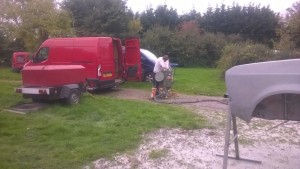 Classic Car Sandblasting