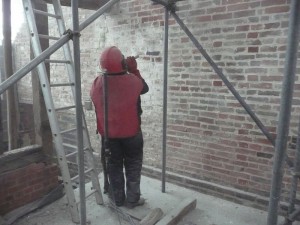 Heritage Barn Sandblasting