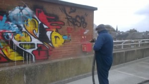 Multi-Storey Car Park Graffiti Removal