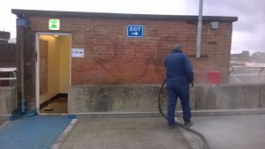 Multi-Storey Car Park Graffiti Removal